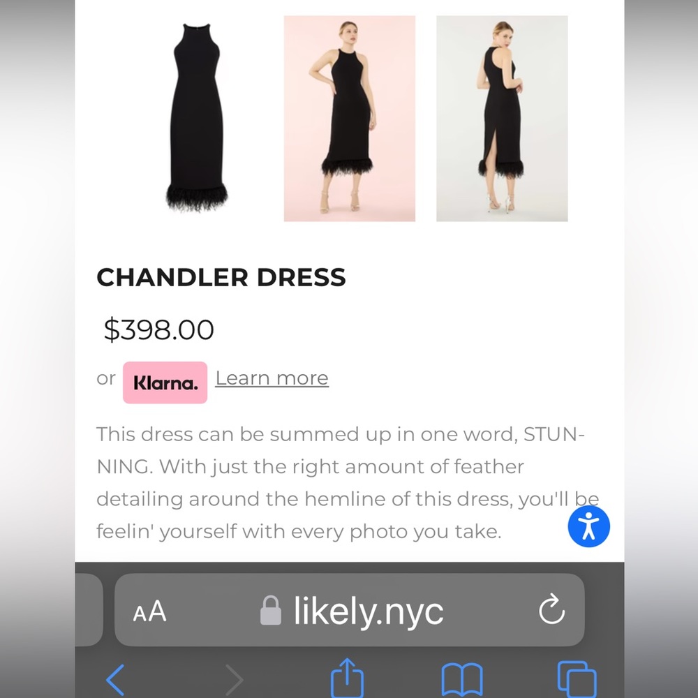 BNWT Lively - Chandler Feathered dress Size 10